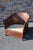 Brown 1990s McGuire Woven Leather Armchair and Ottoman From the Antalya Collection For Sale - Image 8 of 18