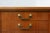 Mid-Century Modern Mid-Century Bedside Tables with Brass Handles, France, 1950s, Set of 2 For Sale - Image 3 of 13