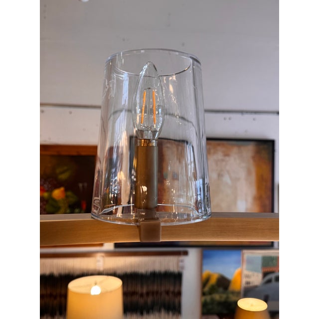 Metal Restoration Hardware Pauillac Chandelier For Sale - Image 7 of 12