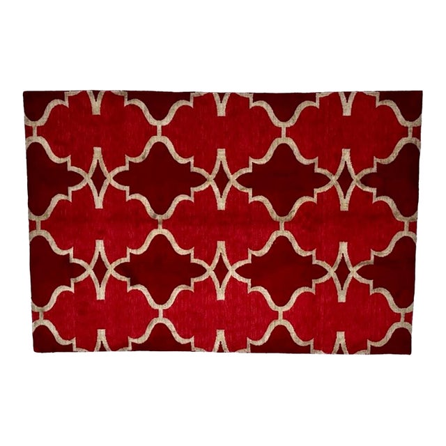 Silk and Wool Modern Nepalese Rug , 6' X 9' For Sale