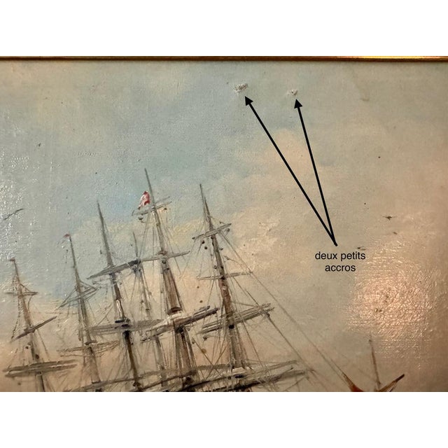 Port of Cologne, 1905, Oil on Canvas For Sale - Image 8 of 10