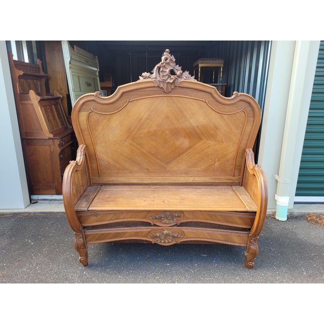Late 19th Century Antique French Bench For Sale - Image 10 of 10