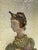 Pair of Italian Mid-Century Modern Reverse Glass Paintings of Royalty For Sale - Image 9 of 12