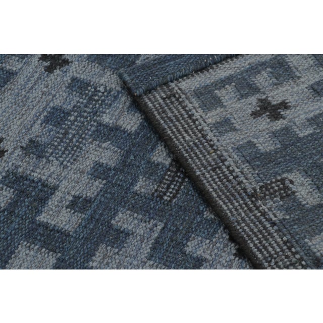 Contemporary Scandinavian Style Geometric Wool Rug by Rug & Kilim, India For Sale - Image 10 of 10