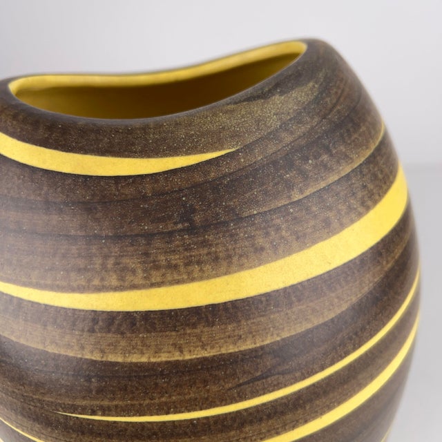 Mid-Century Modern Large Ceramic Vase by Ilkara Edel Keramik, 1950s For Sale - Image 3 of 7