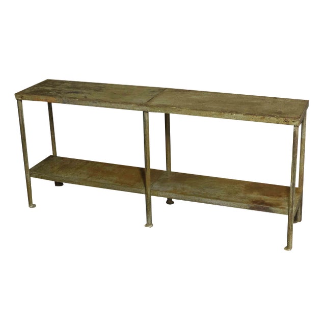 Industrial Greenhouse Table, 1970s For Sale