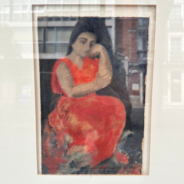 Timoteo Pérez Rubio, Sketch of Rosa Chacel, 1920s, Watercolor For Sale - Image 11 of 18