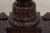 Maitland Smith 42 Inch Round Inlaid Mahogany Center Table For Sale - Image 10 of 14
