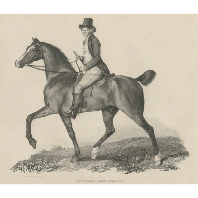 Maxim Gauci, Regency Horse & Rider Portrait, Lithograph, 1840 For Sale - Image 10 of 10
