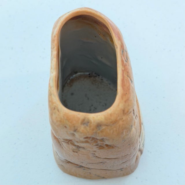 Brown Organic Chinese/Taiwanese Studio-Style Pottery Vase For Sale - Image 8 of 12