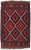 Oxblood Red Late 20th Century Vintage Persian Shiraz Kilim Rug, 03'08 X 05'07 For Sale - Image 8 of 8