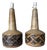 Danish Caramel Glazed Ceramic Table Lamps from Søholm Stentøj, 1960s, Set of 2 For Sale