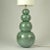 1980s Large Seagreen Ceramic Floor Lamps attributed to Kaiser Leuchten, 1980s, Set of 2 For Sale - Image 5 of 11