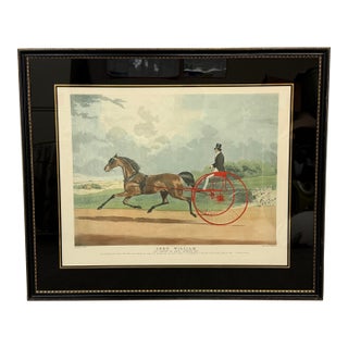 William J. Shayer English Aquatint of Lord William, Framed For Sale