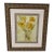 Cheri Blum 'Vase of Day Lilies Ii" Custom Framed Botanical Print by Decorative Arts, Inc. For Sale