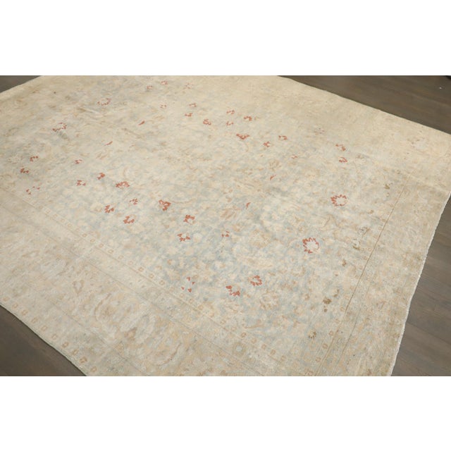 Early 20th Century Zabihi Collection Persian Meshed Room Size Rug - 8' x 9'7" For Sale - Image 9 of 11