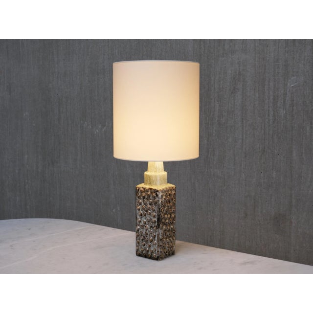 Table Lamps with Dotted Relief Structure from PM Keramik, Denmark, 1960s, Set of 2 For Sale - Image 13 of 14