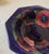 Ceramic Moorcroft Pottery Fruit Bowl “Pansy” Pattern For Sale - Image 7 of 9