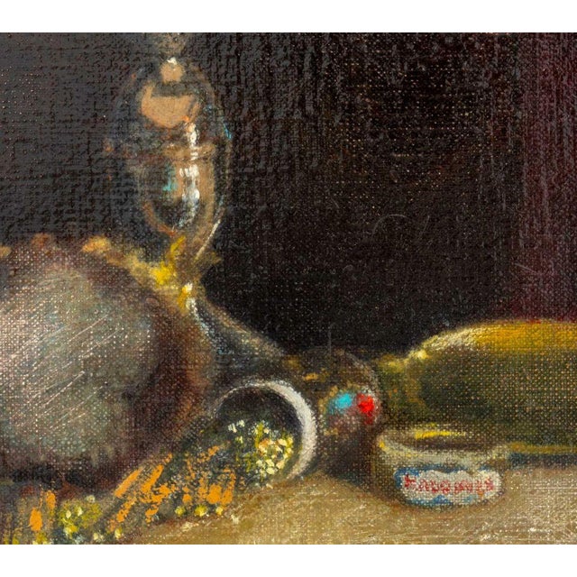 Robert O'Meara Still Life Scenes Oil on Canvas, 3 For Sale In New York - Image 6 of 13