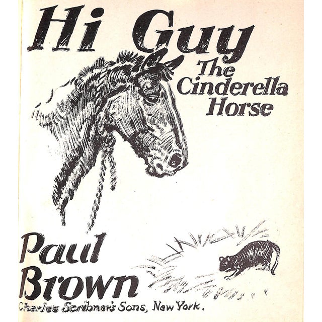 1940s Original 1944 Pencil Drawing From Hi, Guy! The Cinderella Horse by Paul Brown 32 For Sale - Image 5 of 6