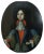 Entourage of Francois De Troy, Portrait, Oil on Canvas For Sale