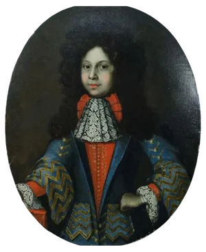 Entourage of Francois De Troy, Portrait, Oil on Canvas