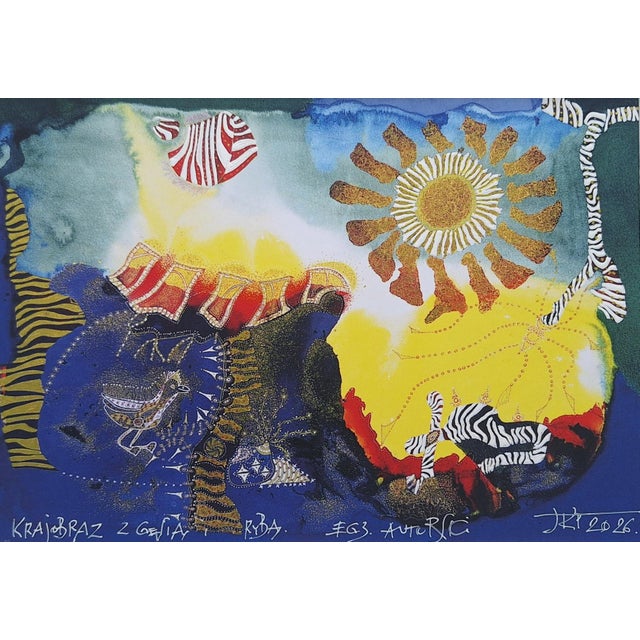 Early 21st Century Jan Kanty Pawluskiewicz, The Landscape with a Goose and a Fish, 2026, Pigment Print For Sale - Image 5 of 5