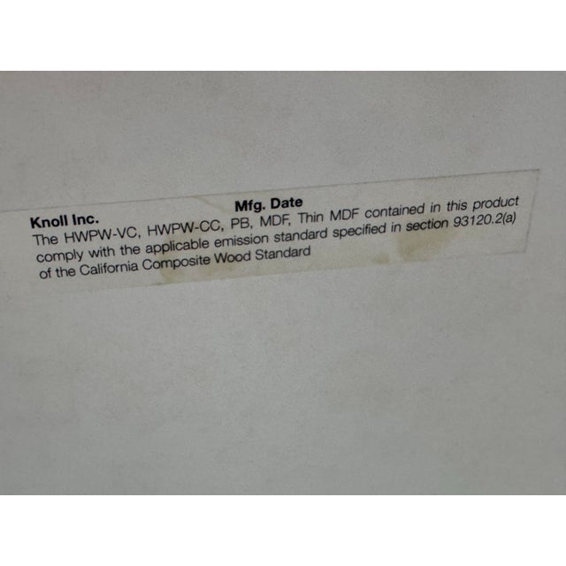 Eero Saarinen for Knoll Studio Tulip Table, White For Sale - Image 12 of 12