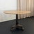 Art Deco 1930s Art Deco Blush Pink Marble Pedestal Bistro Dining Table For Sale - Image 3 of 10