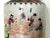 The Heavenly Musicians, Antique Chinese Republic Period Famille Rose Porcelain Table Lamp For Sale - Image 9 of 13