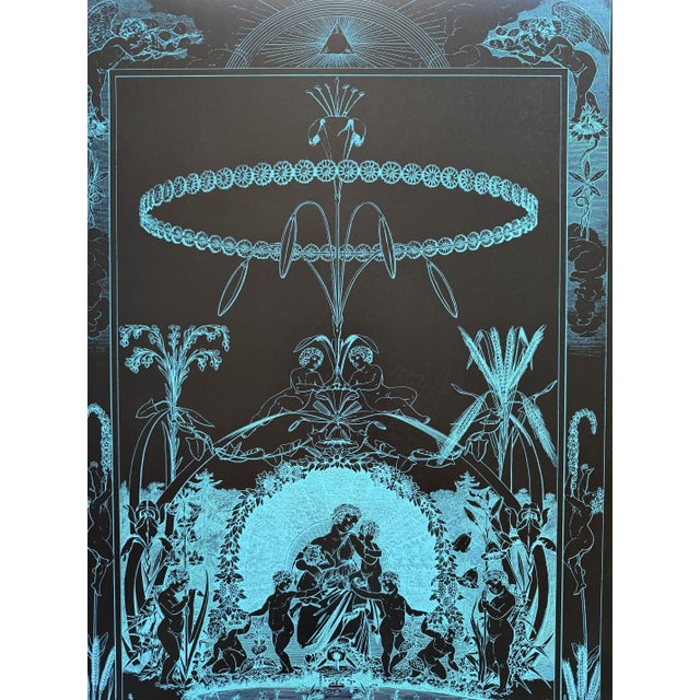 Philipp Otto Runge and His Time, Times of Day: Day Poster by Almir Mavignier, Germany, 1977 For Sale - Image 9 of 12