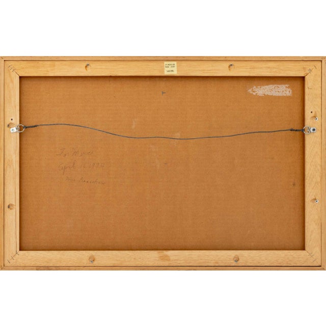Dove Bradshaw Abstract Composition Graphite, 1990 For Sale - Image 4 of 6