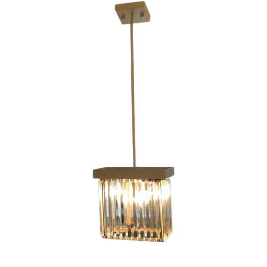 Collection Labirinto Chandelier in Metal and Crystal by Jago For Sale