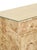 Contemporary Matthew Izzo Home Carnegie Burlwood Seven Drawer Chest With Brass Knobs For Sale - Image 3 of 9