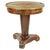 Brown Vintage Walnut Dining Table in Wood and Metal, Italy, 1950s For Sale - Image 8 of 8