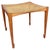 Brown Scandinavian Wooden and Rattan Stool by Bernt Petersen, Denmark, 1957 For Sale - Image 8 of 8