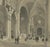 Mid 19th Century Benoist, Santa Maria Sopra Minerva, Rome Gothic Church Interior, 1868, Print For Sale - Image 5 of 10