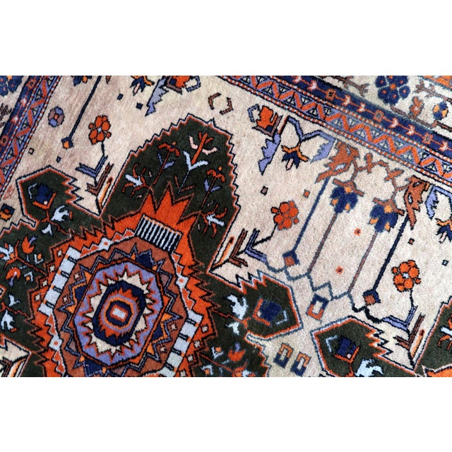 1960s, Handmade Vintage Caucasian Kazak Rug 4' X 6.9' For Sale - Image 4 of 11