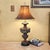Antique Frederick Cooper Ornate Hollywood Regency Table Lamp With Fringe Shade For Sale - Image 12 of 18