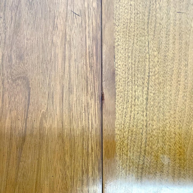Vintage Tomlinson Mid-Century Extension Dining Table With Two Leaves, Sophisticate Line, 1960s For Sale - Image 18 of 18
