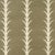 SAMPLE - Schumacher x Celerie Kemble Acanthus Stripe Sisal Wallpaper In Juniper For Sale