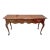Thomasville Solid Cherry Wood Queen Anne Console Table Made in North Carolina - Vintage Late 20th Century For Sale