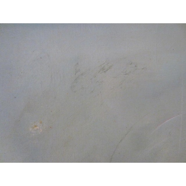 1970s Studio DeVity Italia Street of Paris Impressionist Signed Oil on Canvas For Sale - Image 15 of 16