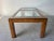 Wood Vintage John Widdicomb Burl Wood Glass Top Cocktail Table For Sale - Image 7 of 12