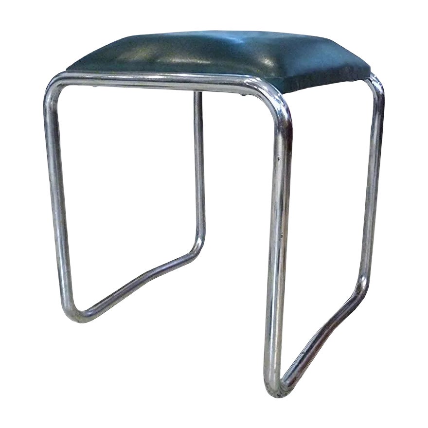 German Bauhaus Tubular Steel Stool from Mauser Werke, 1930s | Chairish