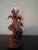 Antique Black Forest Vase Holder Fox with Crystal Vase, 1920s For Sale - Image 3 of 6