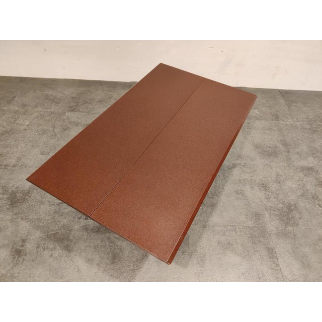 Brown Vintage Hidden Bar Coffee by Pierre Vandel, 1980s For Sale - Image 8 of 12