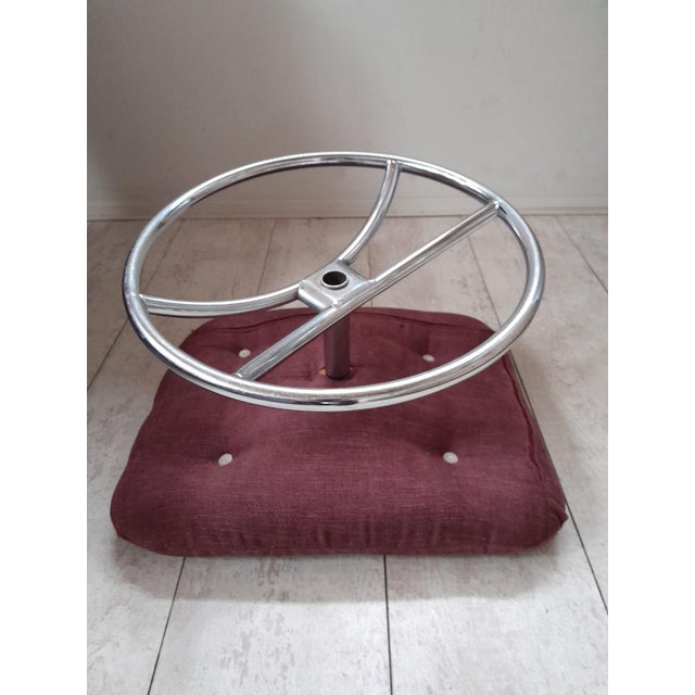 Vintage Gelderland Model 400 Swivel Lounge Chair and Ottoman by Jan Des Bouvrie for De Ster Gelderland, 1970s For Sale - Image 11 of 15