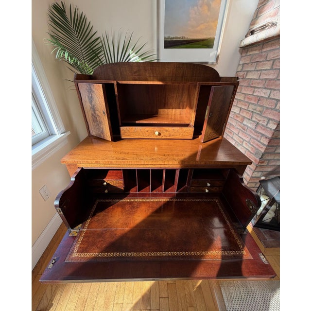 Antique Secretary Desk, Bar For Sale - Image 11 of 18