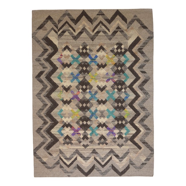 Design Kelim Melos Rug by Carpetiers For Sale